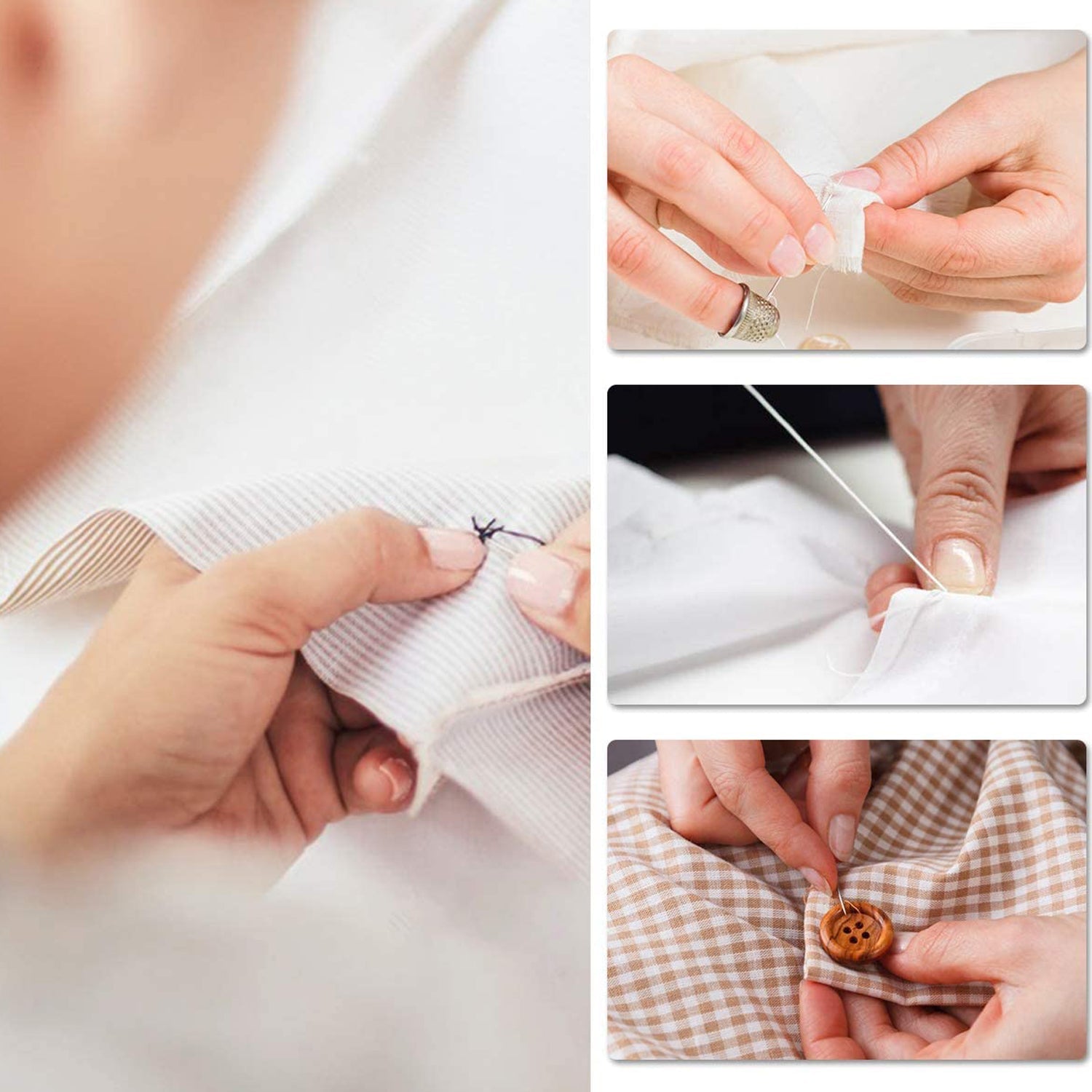 6051 62 Pc Sewing Set used for sewing of clothes and fabrics including all home purposes. 6051 62 Pc Sewing Set used for sewing of clothes and fabrics including all home purposes.